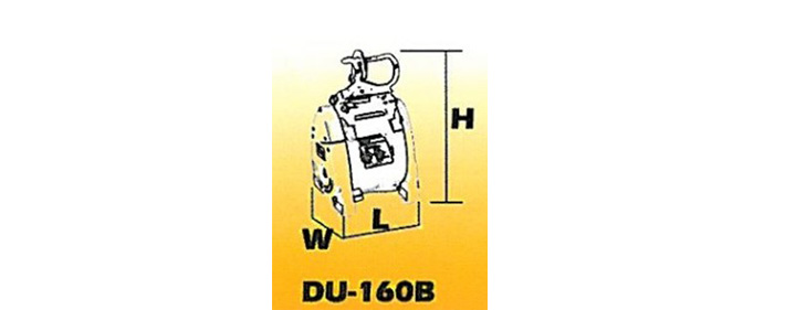 DU-160B小金剛提升機(jī)尺寸圖