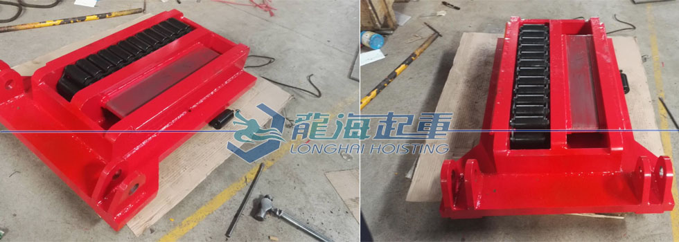 300噸雙排輪滾輪小車(chē)定制完工發(fā)貨了！